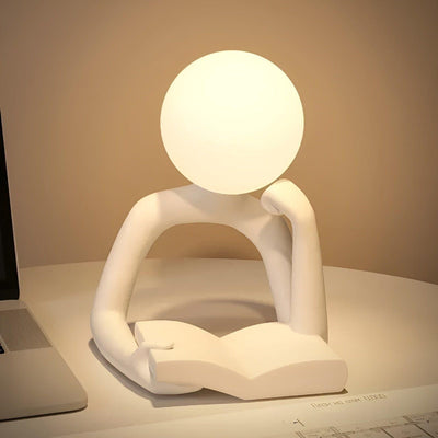 Figuralux - Abstrakte Skulptur LED-Tischlampe