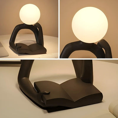 Figuralux - Abstrakte Skulptur LED-Tischlampe