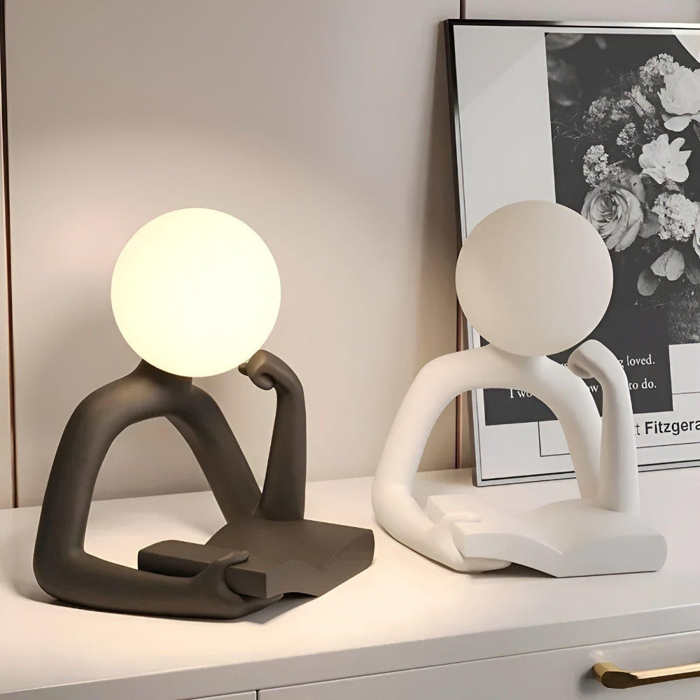 Figuralux - Abstrakte Skulptur LED-Tischlampe