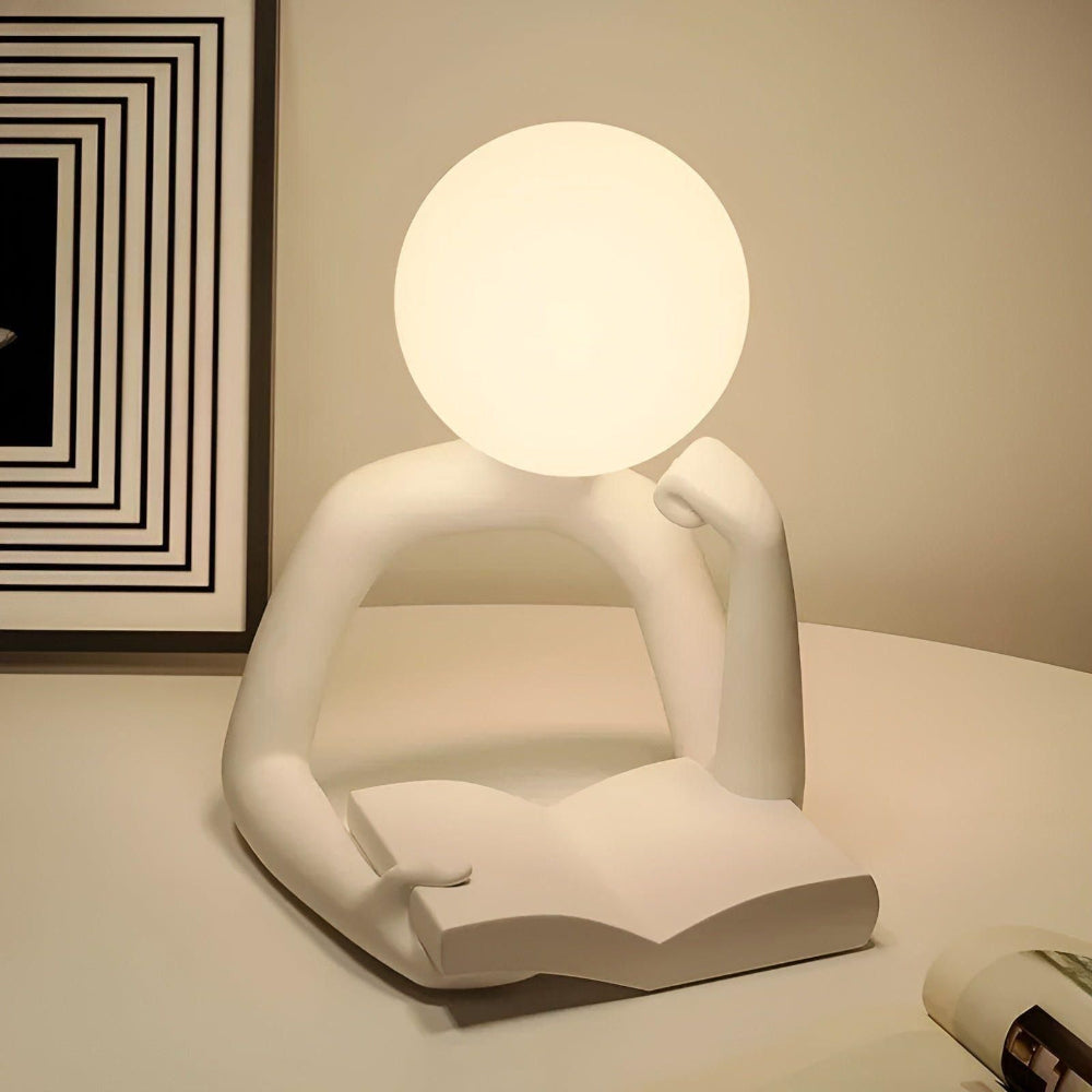 Figuralux - Abstrakte Skulptur LED-Tischlampe