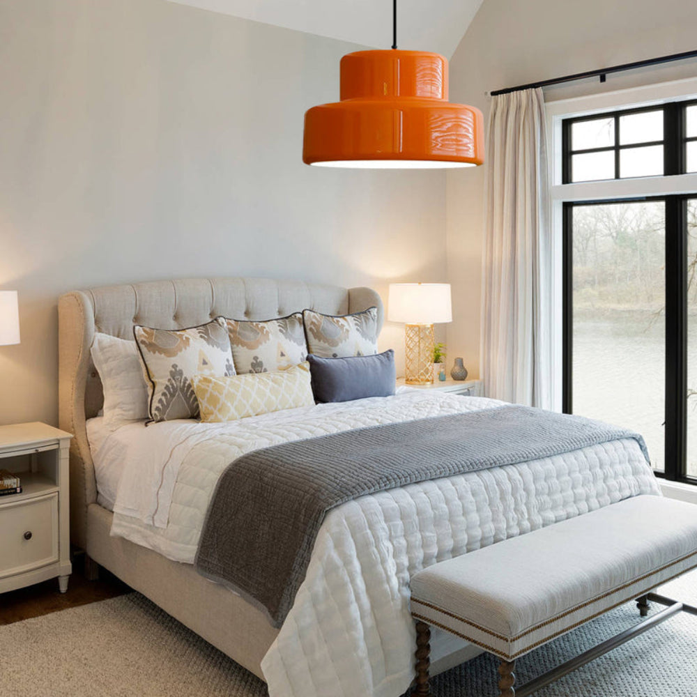 Fiorange – Moderne Vintage-Pendelleuchte