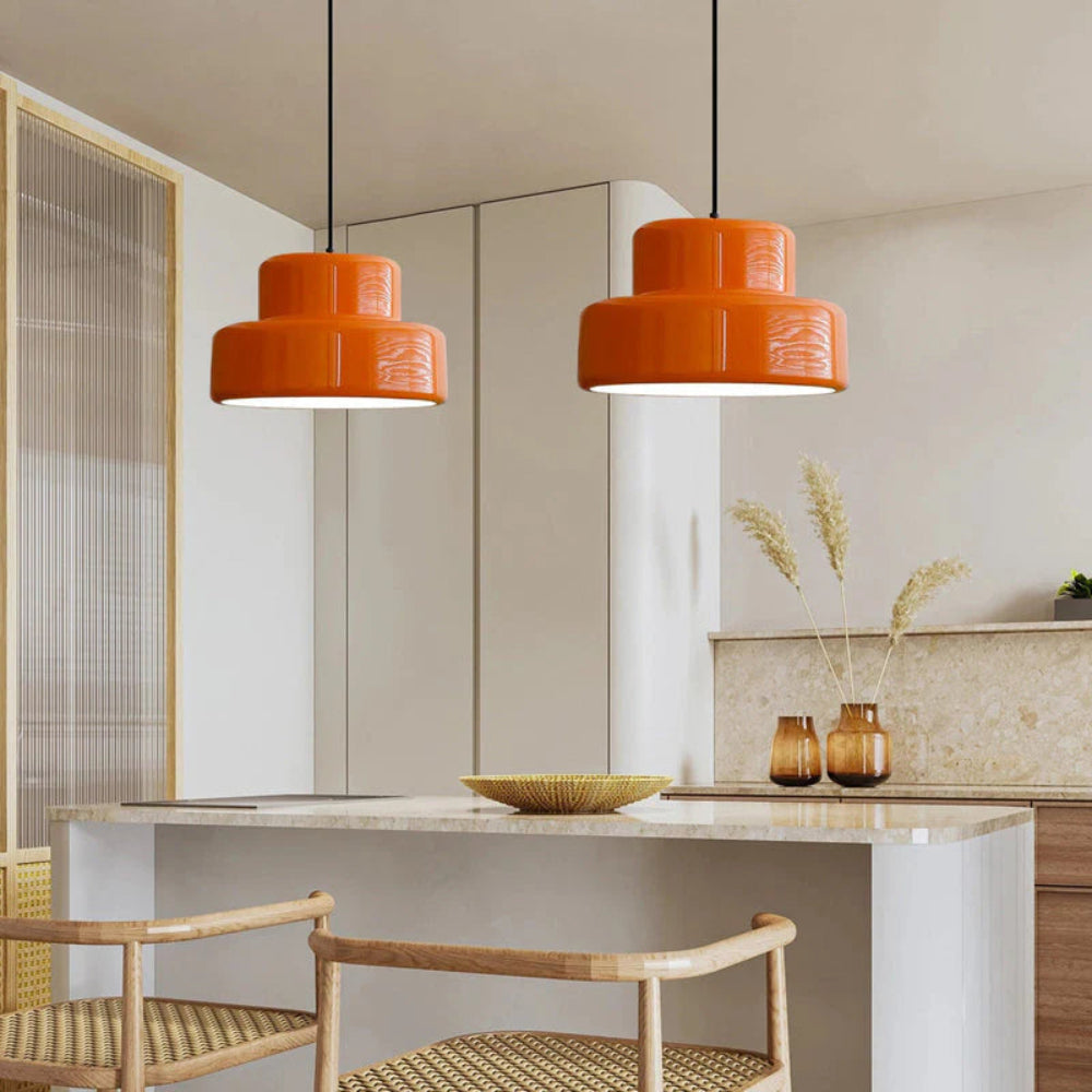 Fiorange – Moderne Vintage-Pendelleuchte