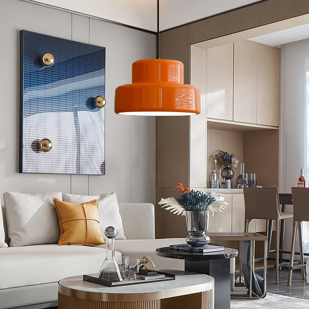 Fiorange – Moderne Vintage-Pendelleuchte