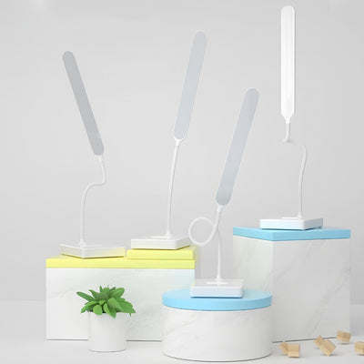 FlexiGlow - Verstellbare LED-Schreibtischlampe mit USB-Ladefunktion