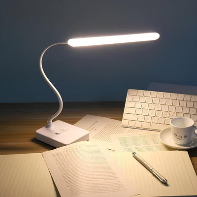 FlexiGlow - Verstellbare LED-Schreibtischlampe mit USB-Ladefunktion