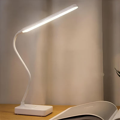 FlexiGlow - Verstellbare LED-Schreibtischlampe mit USB-Ladefunktion
