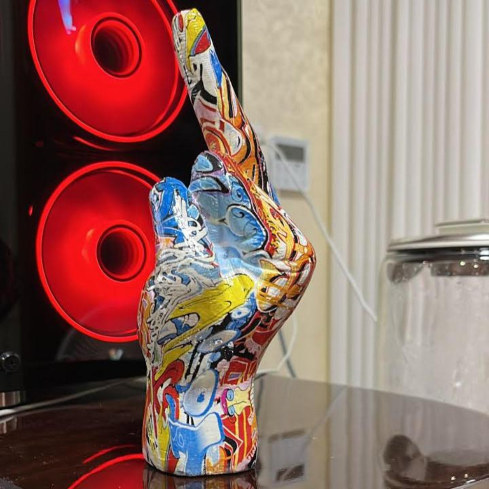 FlipOff - Kühne Mittelfinger-Skulptur