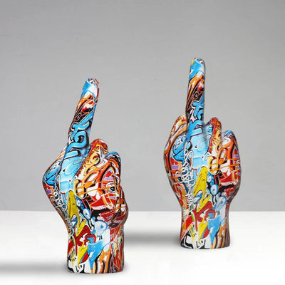 FlipOff - Kühne Mittelfinger-Skulptur
