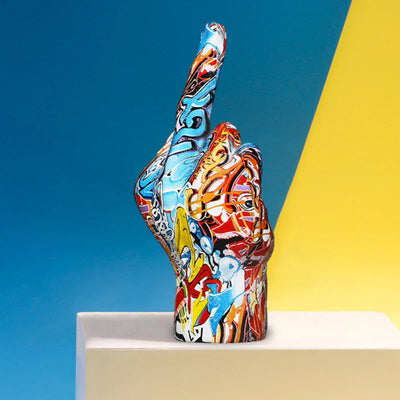 FlipOff - Kühne Mittelfinger-Skulptur