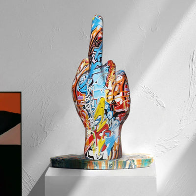 FlipOff - Kühne Mittelfinger-Skulptur