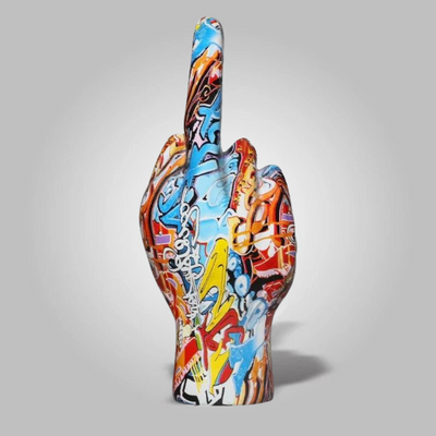 FlipOff - Kühne Mittelfinger-Skulptur