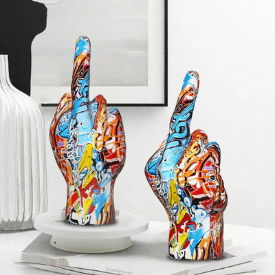 FlipOff - Kühne Mittelfinger-Skulptur