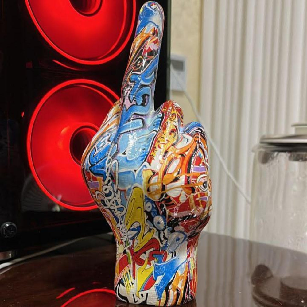 FlipOff - Kühne Mittelfinger-Skulptur