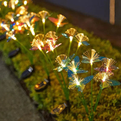 FloraWings - Solar Schmetterling Garten Lichter