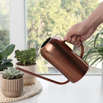 Fluora - 1.5L Gießkanne aus Edelstahl