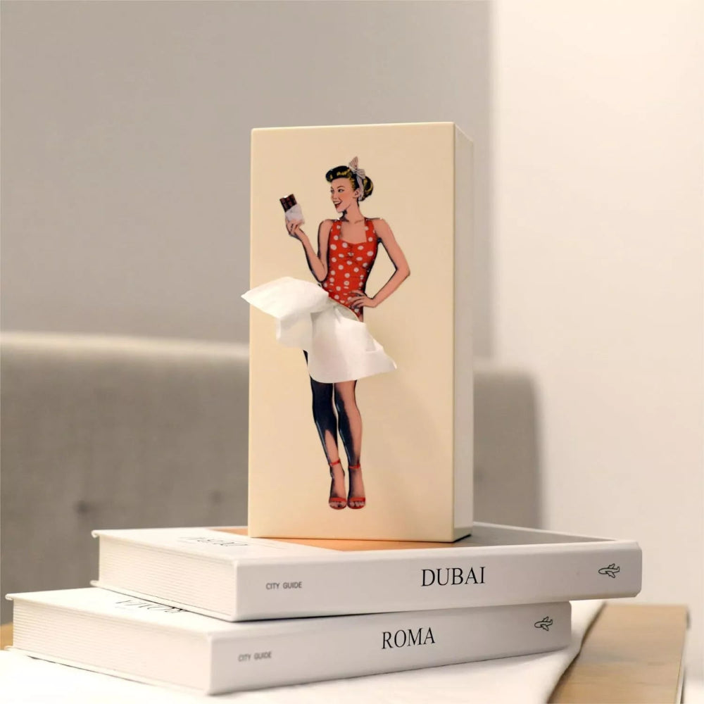 Flying Skirt Taschentuchbox - Elegantes und verspieltes Design