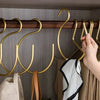 Formilo - S-förmige Kleiderbügel für platzsparende Organisation