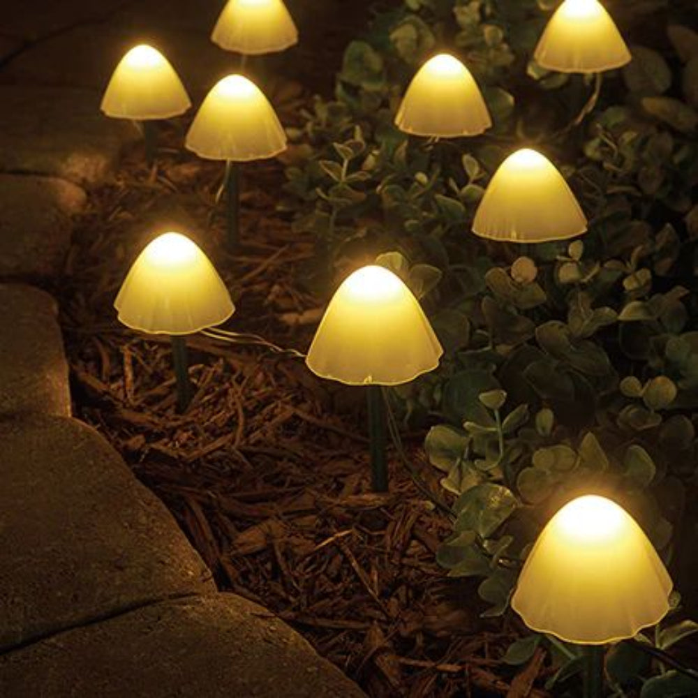 Fungilux - Solar-Pilz-Gartenlichter