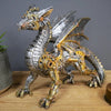 Gearvain - Steampunk-Skulptur mit kühner mechanischer Kunstfertigkeit