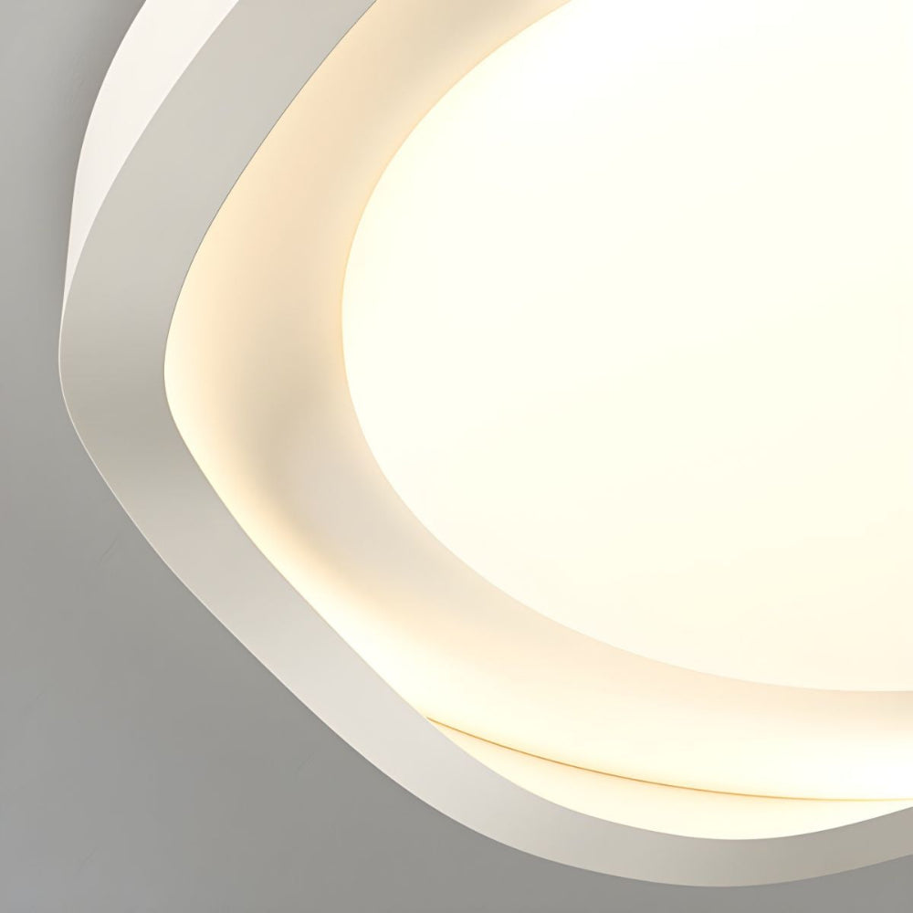 GeoLume – Moderne geometrische LED-Deckenleuchte aus Acryl