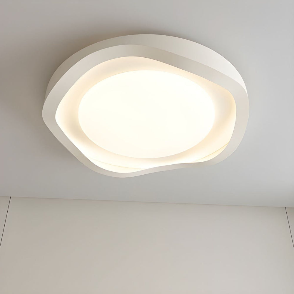 GeoLume – Moderne geometrische LED-Deckenleuchte aus Acryl