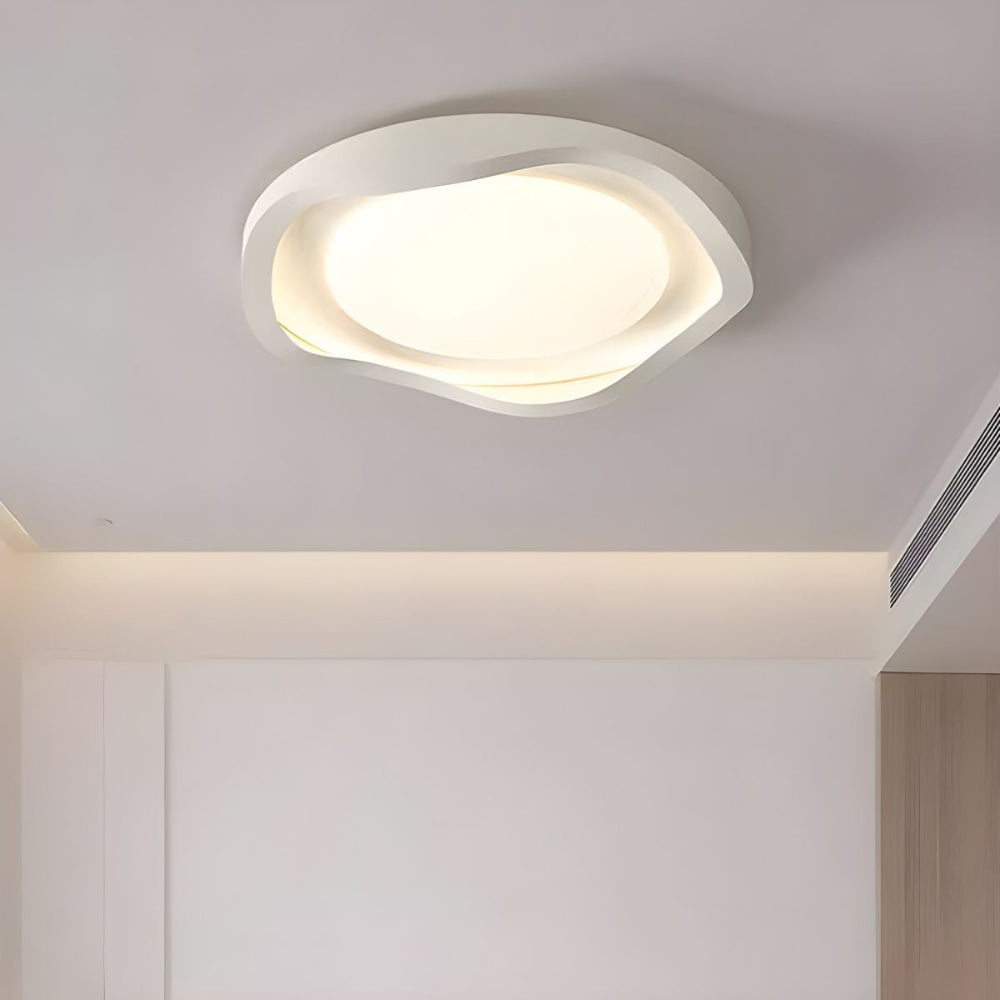GeoLume – Moderne geometrische LED-Deckenleuchte aus Acryl