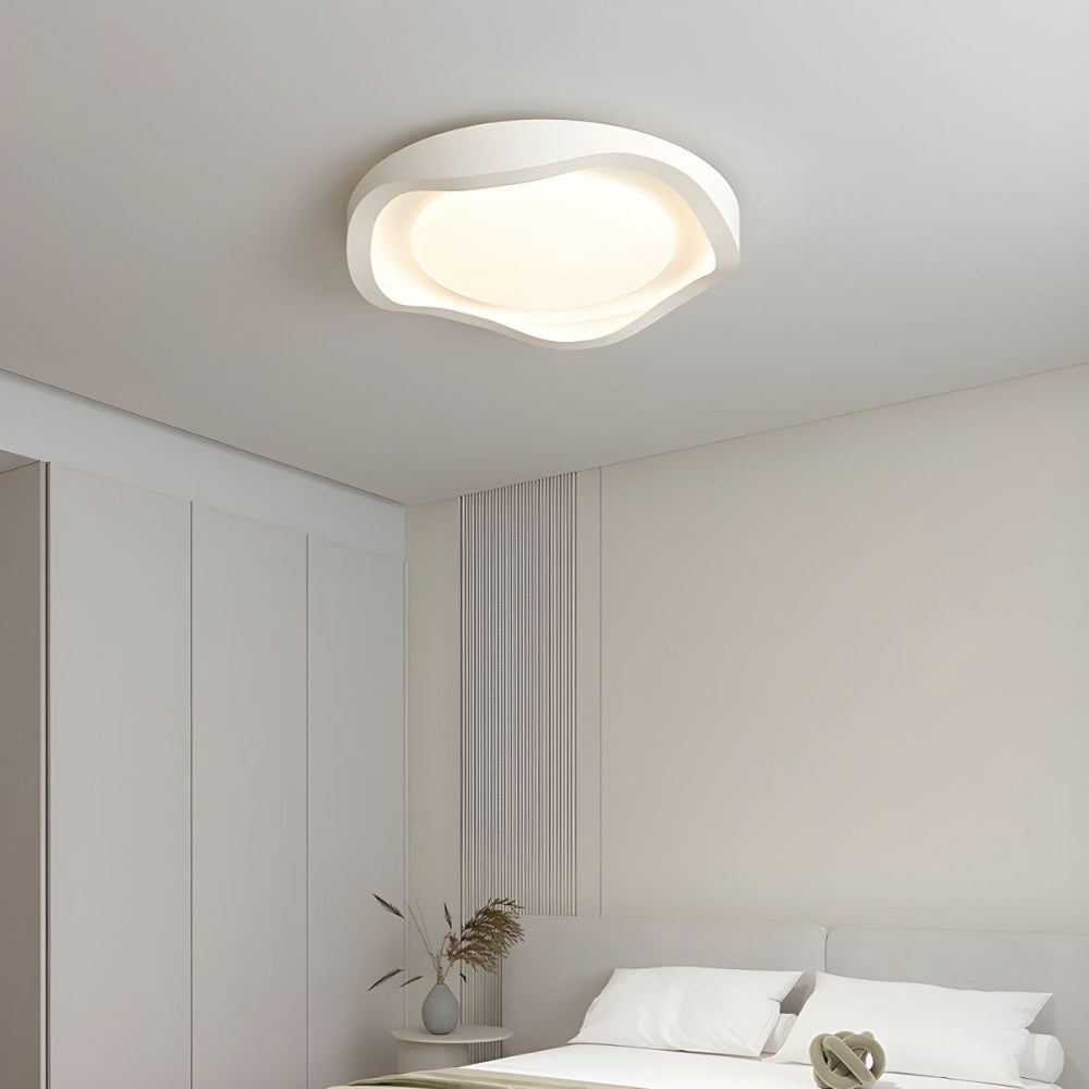 GeoLume – Moderne geometrische LED-Deckenleuchte aus Acryl