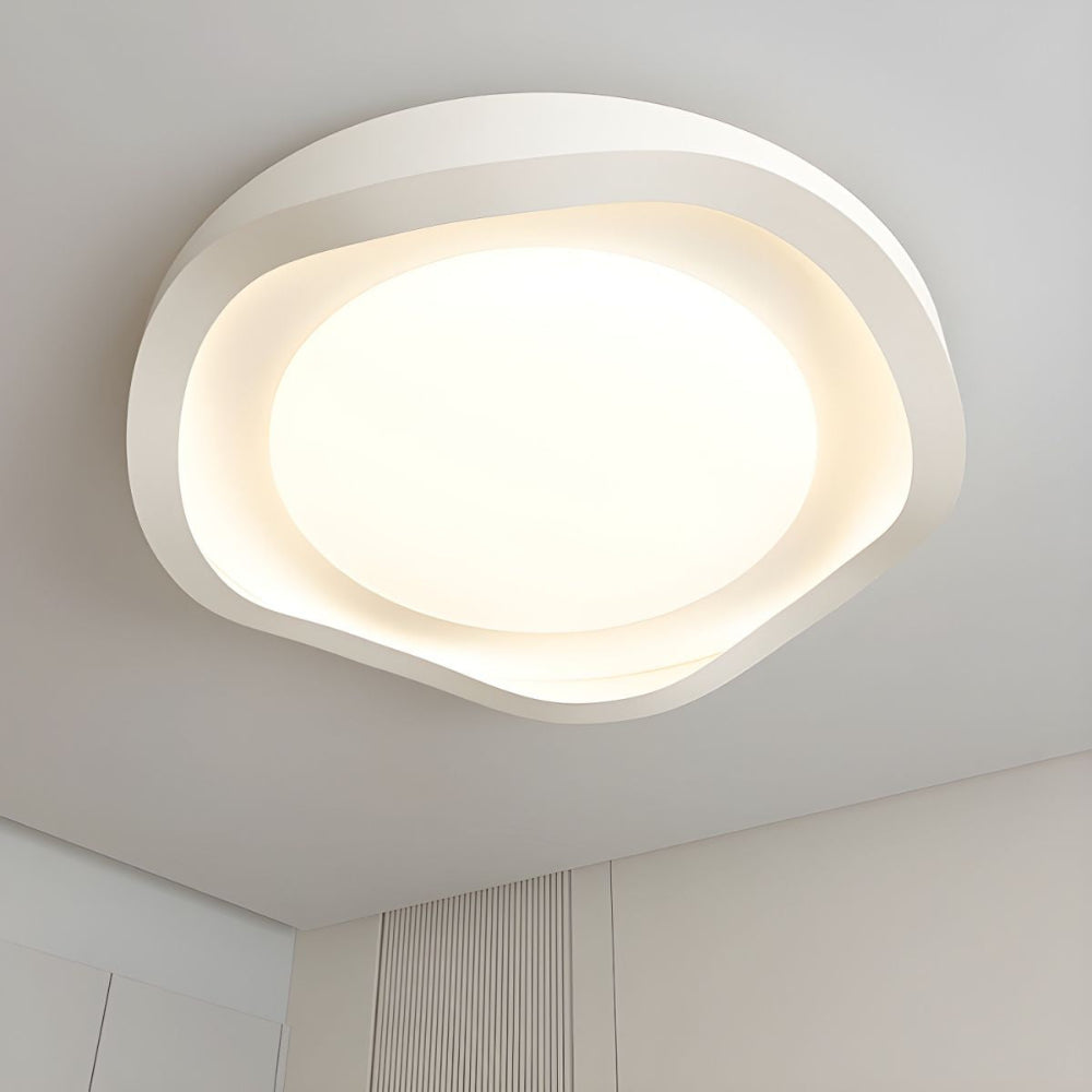 GeoLume – Moderne geometrische LED-Deckenleuchte aus Acryl