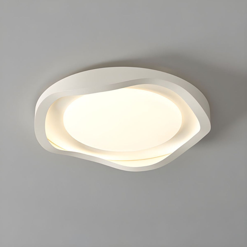 GeoLume – Moderne geometrische LED-Deckenleuchte aus Acryl