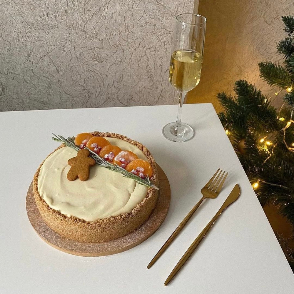 Gildora - Minimalistisches goldenes Besteckset