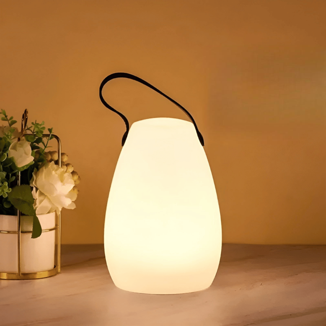 GloHaven – Tragbare LED-Tischlampe mit Fernbedienung