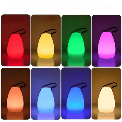 GloHaven – Tragbare LED-Tischlampe mit Fernbedienung