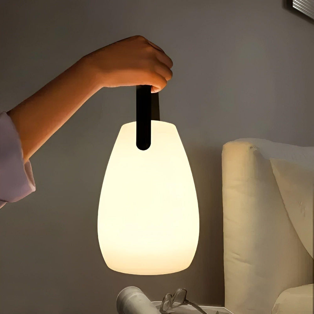 GloHaven – Tragbare LED-Tischlampe mit Fernbedienung