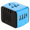Globetrix - Universeller Reiseadapter mit USB- und Typ-C-Anschlüssen