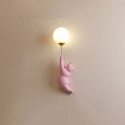 GlowBuddy - Bär Ballon Wandlampe