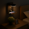 GlowCharge - 330° drehbare Lampe mit integrierter Ladestation