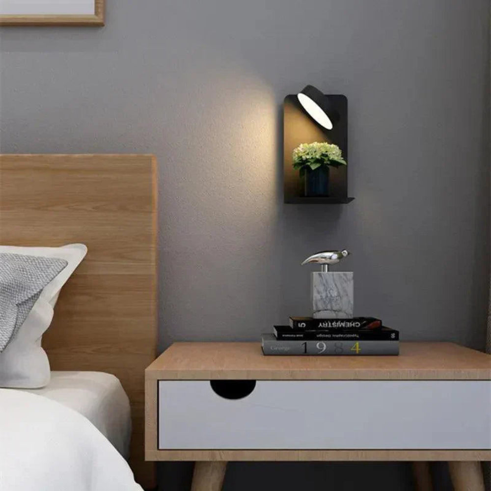GlowCharge - 330° drehbare Lampe mit integrierter Ladestation