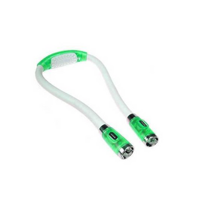 GlowLoop - Freihändige LED-Nackenlampe zum Stricken, Basteln und Lesen