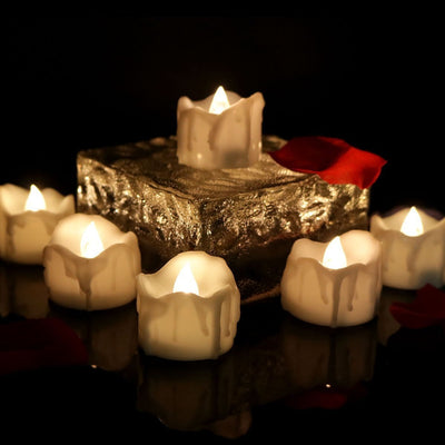 GlowLume - LED-Kerzen ohne Flamme für ein sicheres und gemütliches Ambiente