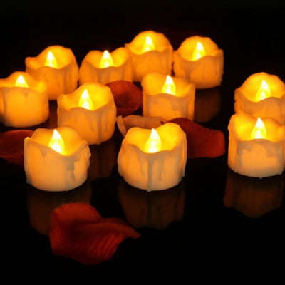 GlowLume - LED-Kerzen ohne Flamme für ein sicheres und gemütliches Ambiente