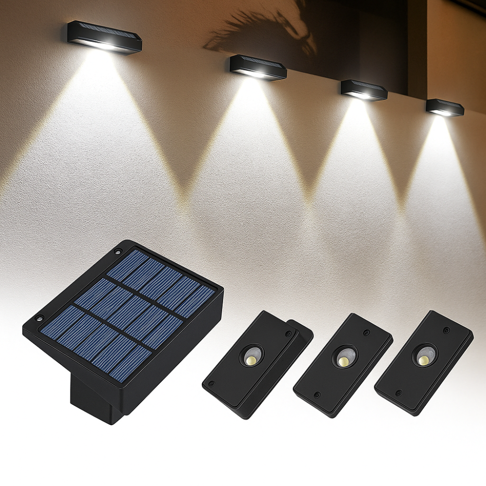 GlowTrek - Langlebige Solar-Gartenleuchte