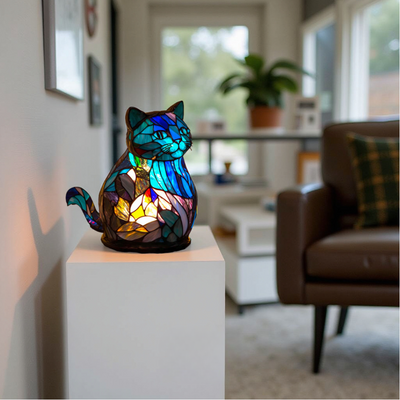 GlowWhisker - Acryl Katze Tribut Lampe