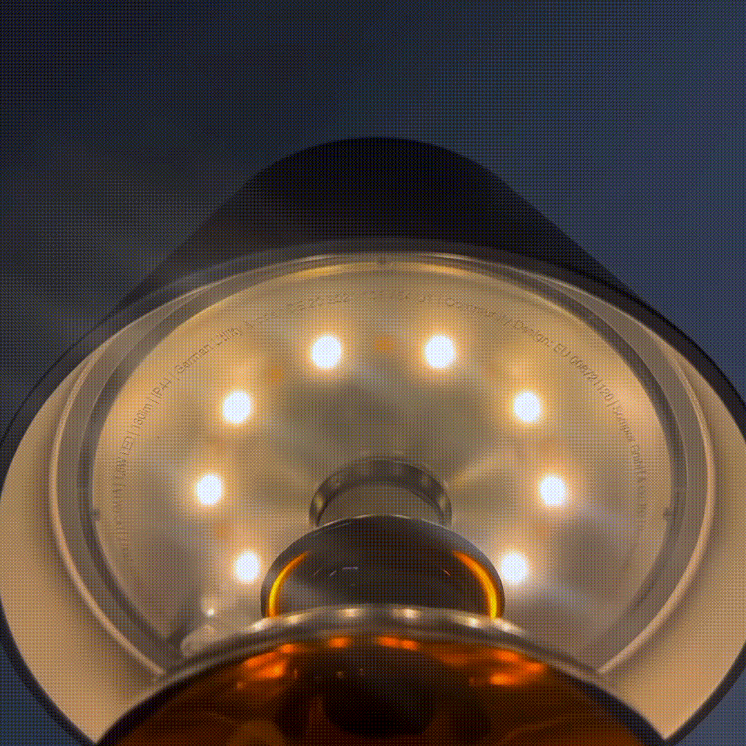 Glowdrift - Kabellose Flaschenlampe mit farbwechselndem Glühen