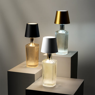 Glowdrift - Kabellose Flaschenlampe mit farbwechselndem Glühen