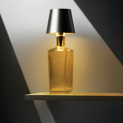 Glowdrift - Kabellose Flaschenlampe mit farbwechselndem Glühen