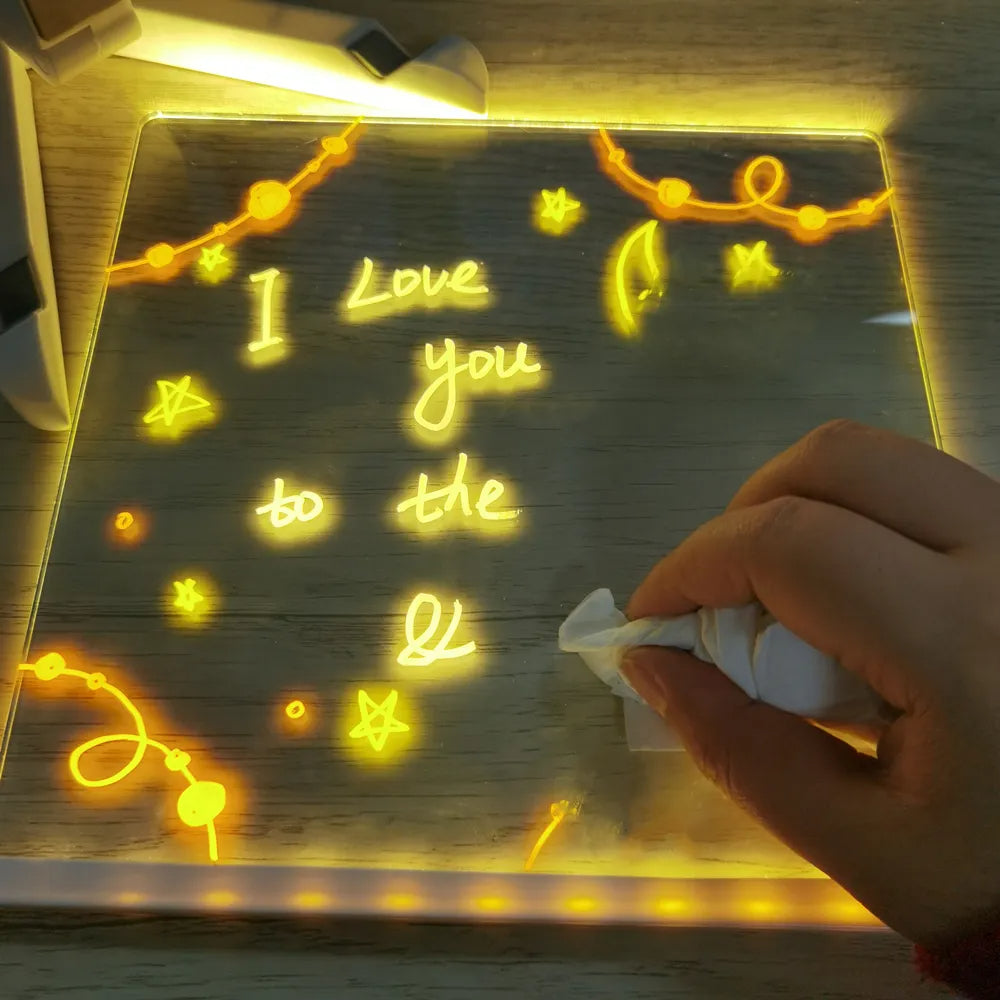 Glowink - Beleuchtete Zeichentafel für Kinder