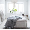 Gestrickte Decke