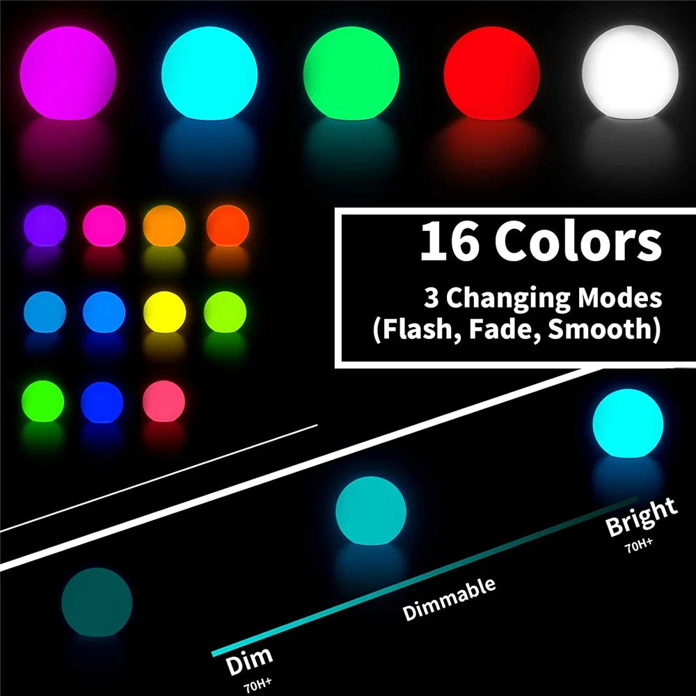 Neoball - RGB LED-Schwimmbadbeleuchtung