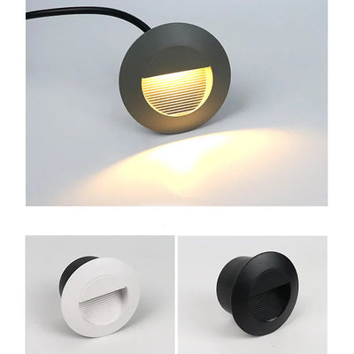 Orvalo - Runde LED-Außentreppenleuchte