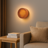 HaloGlow - Moderne runde LED-Wandleuchte